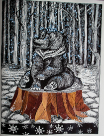 Зимняя сказка.