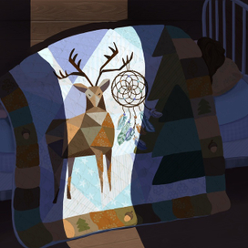 Олень хранитель снов