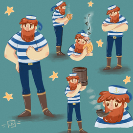 sailor illustration