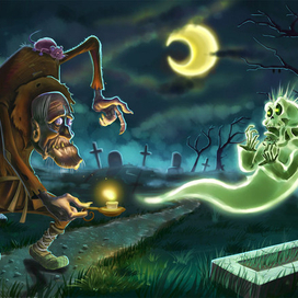 Кладбищенский сторож