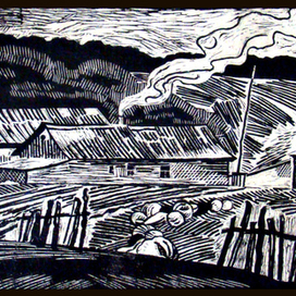 Деревенский пейзаж