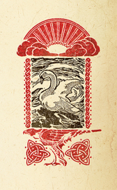 сказка (заставка - лебедь)