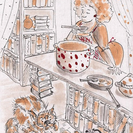 "книжная кухня"