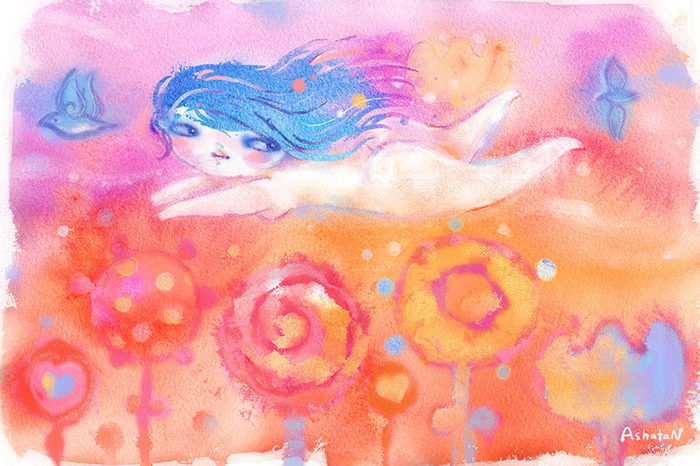 фея за работой