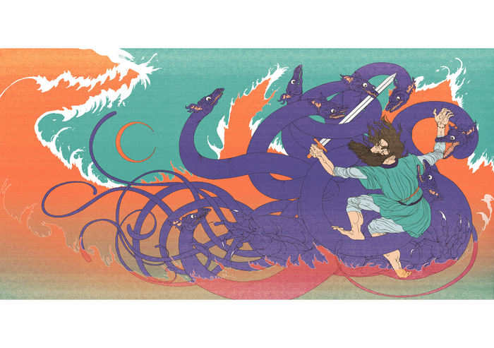 Сусаноо и Ямато-но Ороти