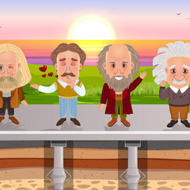 Менделеев, Тесла, Дарвин и Эйнштейн прощаются со зрителями