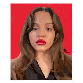 Цифровой портрет " Сюзанна "