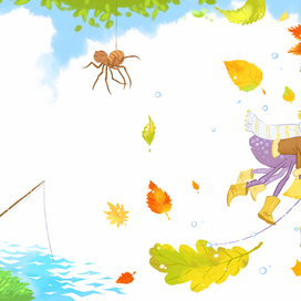 Лето и Паучки