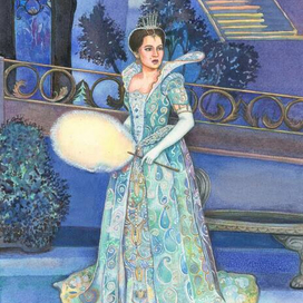 Иллюстрация к книге «Удивительные девочки России»