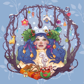 Открытка "Зима"