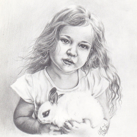 Девочка с Зайчиком