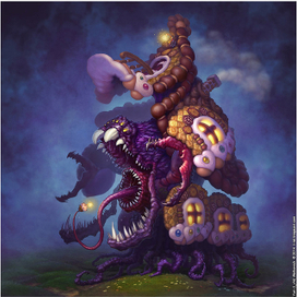 Пряничный домик - монстр