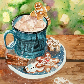 Новогодняя открытка