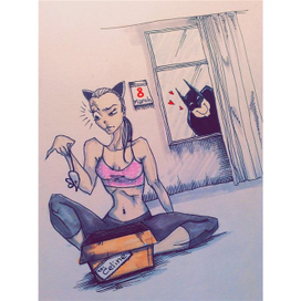 открытка к 8 марта)