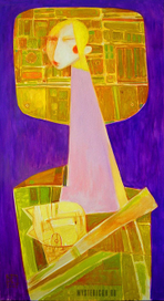 Девушка и кошка