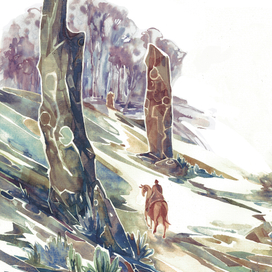 "Рыцарь-эльф", иллюстрации