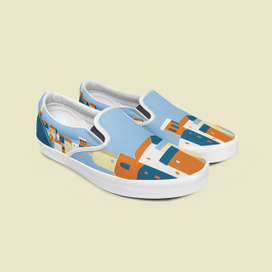 Design shoe vector concept