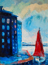 Красный парус