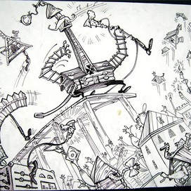 С. Писахов .Как Уйма в город на свадьбу пошла.