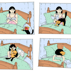 Cat-reader или Не Саймон кот