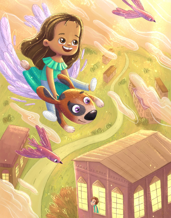 Иллюстрация для детской книги