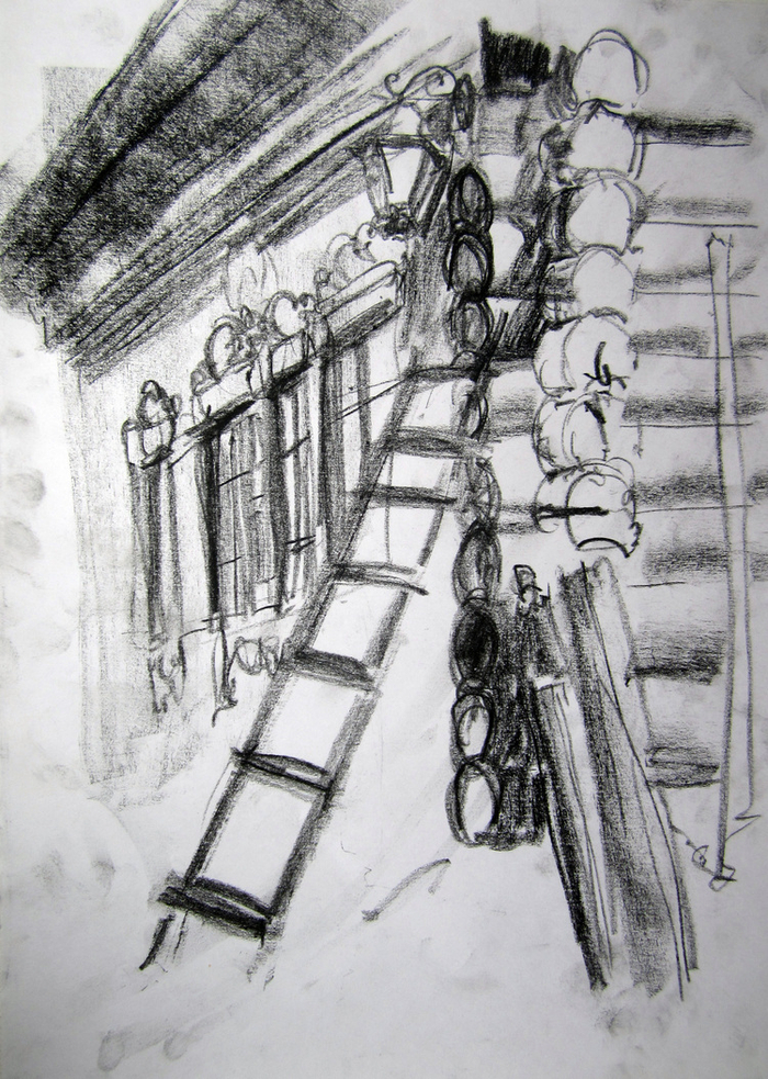 Лестница (без перил)