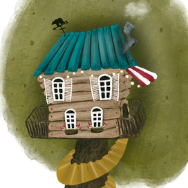 .домик на дереве 