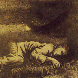 Иллюстрация к рассказу И.Бунина "Зойка и Валерия"