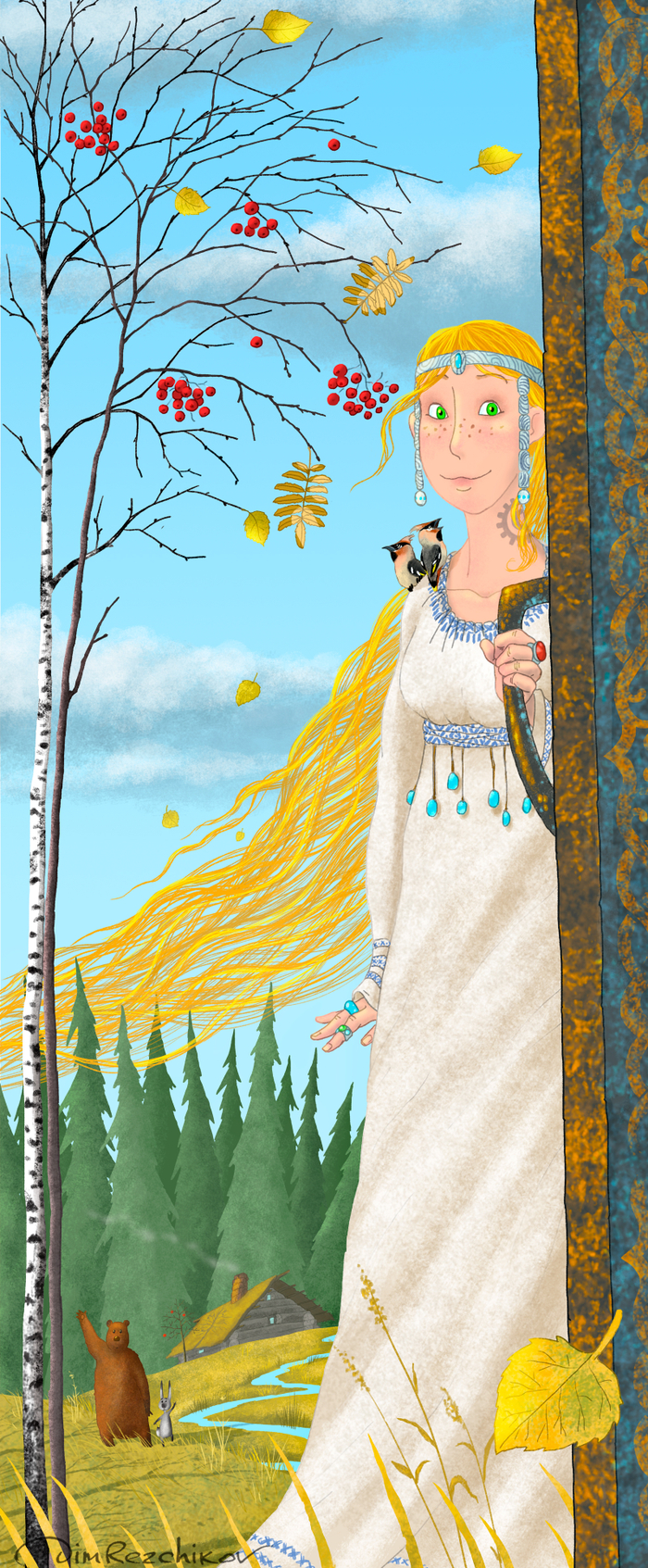 Осень, закрывающая дверь в лето ) 