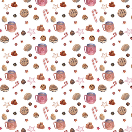 Паттерн нг белый