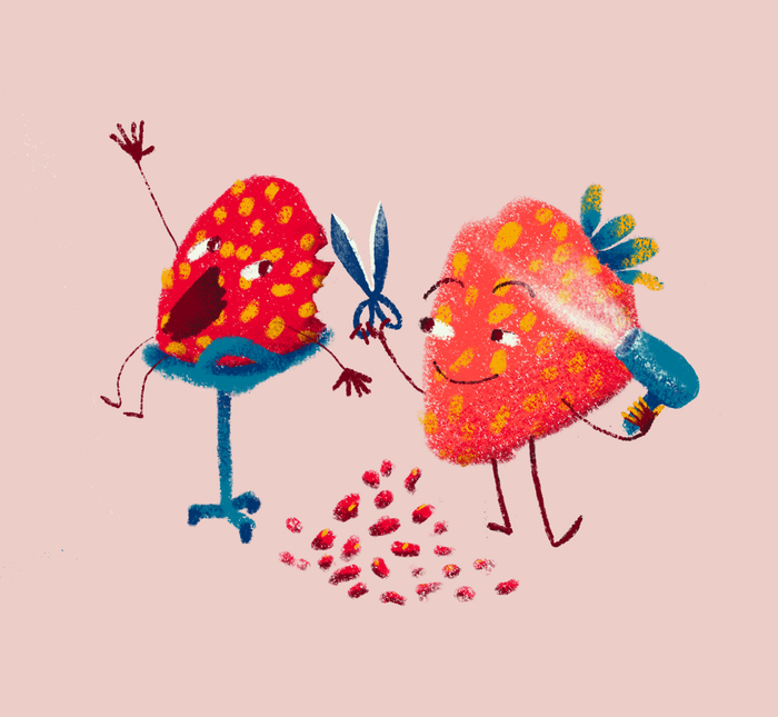 упаковка для сушёной клубники) 