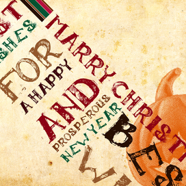 новогодняя открытка