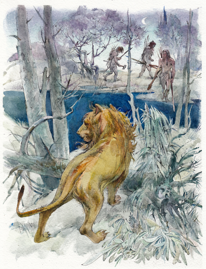 Рони Старший "Борьба за огонь"