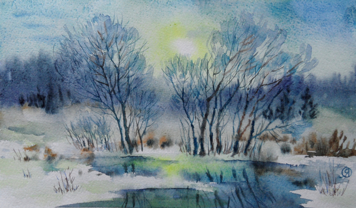 "Немного солнца в холодной воде..."