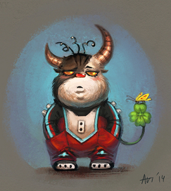 Очень-очень суровый Монстр.