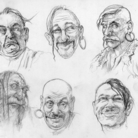 Outline characters to the "Aeneid" Kotlyarevsky.