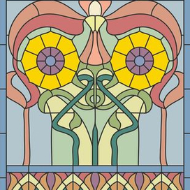 Орнамент в векторе