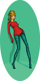 Девушка модель