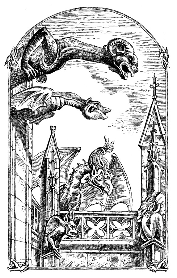 Иллюстрация к книге Энн Доунер «Магия в скорлупе», издательство «Азбука», 2005 г.