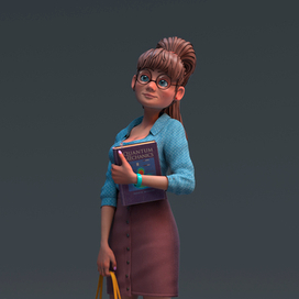 Девушка с книгой