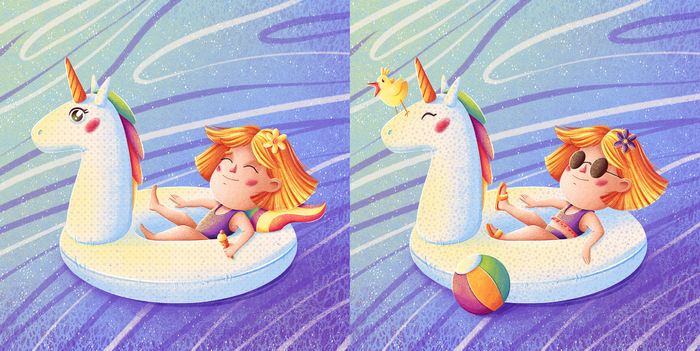 Найди 10 отличий