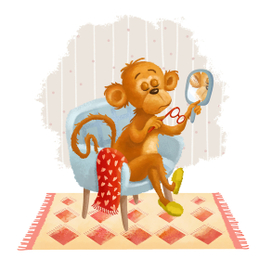 Мартышка и очки