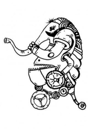 Наколёсный слоновид