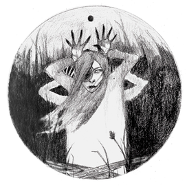 Магда, скрывающаяся в полях