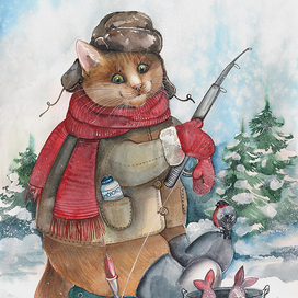 Ловись, рыбка! Зимняя рыбалка.