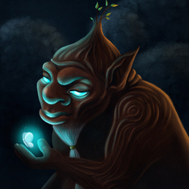 blue forest character