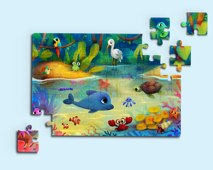 Пазлы "Тропики"