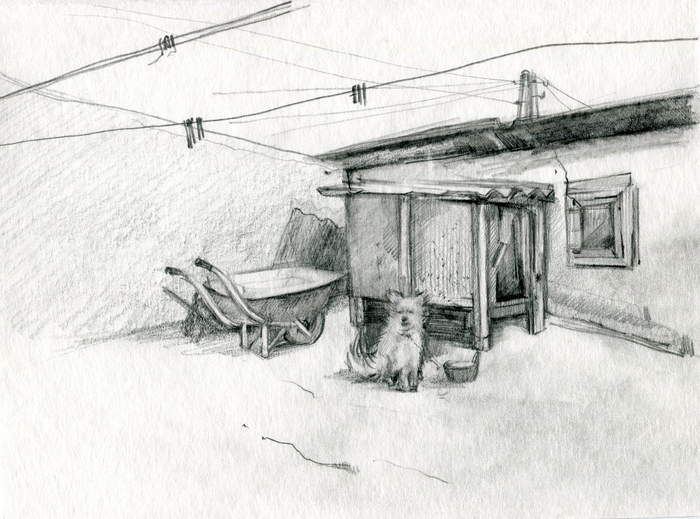 Фенька скучает