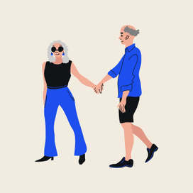 Пожилая пара