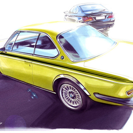 BMW 3.0 CSL & 7 Series F01